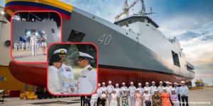 Colombia despliega su mayor patrullera en la lucha antidrogas