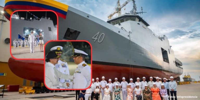 Colombia despliega su mayor patrullera en la lucha antidrogas