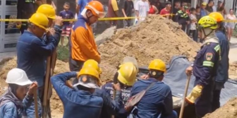 Tragedia en Neiva: obrero muere al quedar sepultado en obra de alcantarillado