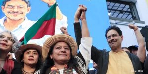 Senadora Aída Quilcué anuncia inicio de la 'Minga por Colombia' desde Tumaco el 9 de abril