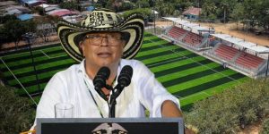 Gustavo Petro entrega obras de infraestructura deportiva y avanza en agua potable en Córdoba
