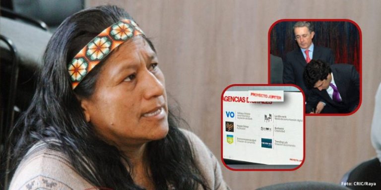 Aída Quilcué alerta sobre posibles “montajes e intimidaciones” tras denuncia del “Proyecto Júpiter”