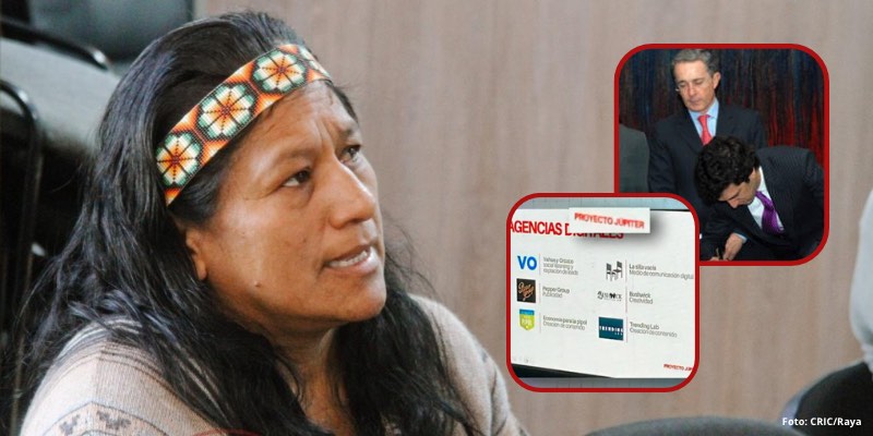 Aída Quilcué alerta sobre posibles “montajes e intimidaciones” tras denuncia del “Proyecto Júpiter”