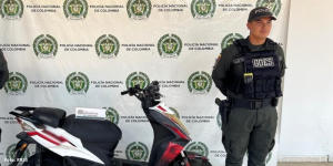 Motocicleta hurtada fue recuperada en el barrio 7 de Agosto de Neiva